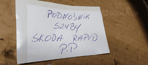 Mechanizm podnośnik szyby prawy przód Skoda Rapid 5JA837462 8