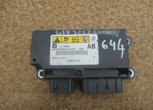 MODUŁ SENSOR AIR BAG OPEL MERIVA B 13576859 2
