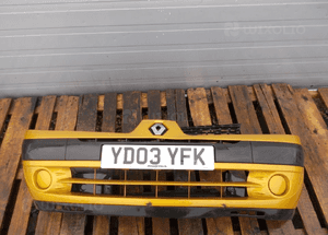 Renault clio ii lift zderzak przód przedni lift złoty 1