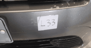 Zderzak przód przedni citroen C4 picasso halogeny kebc piaskowy zloty 2