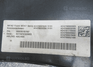 Zderzak przedni przód mercedes b-klasa W247 2018-2023 28