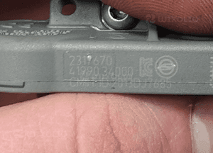 SSANGYONG CZUJNIK CIŚNIENIA OPON TPMS KOMPLET 4 SZTUKI ORYGINAŁ 6