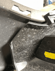 Zderzak przód przedni mercedes slc W172 R172  dół 9