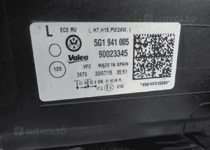 Lampa przednia przód lewa vw golf vii 7 2012- 15