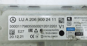 MODUŁ STEROWNIK KOMFORTU SAM MERCEDES C W206 2021- A2069002411 5