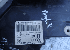 Audi A3 8P lampa prawy przód 8P0941004L anglik radom 2