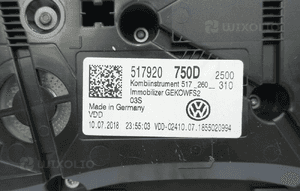 Licznik zegary vw sportsvan 517 27616KM 517920750D 6