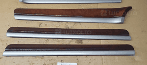 Listwa dekor drzwi komplet drewno Audi A8 D3 6