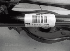 ZAWIESZENIE LEWY TYŁ TYLNE ZWROTNICA BMW 430 F36 2