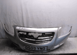 Zderzak przód przedni opel insignia i 1 a Z157 Z176 srebrny halogeny 1