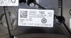 Licznik zegary volkswagen t-roc tsi 12228KM 2GA920740C 7