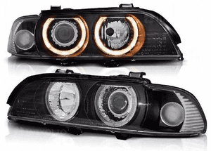 Lampy reflektory do bmw E39 od 1995 do 2003 roku depo ryflowane kierunki. 2