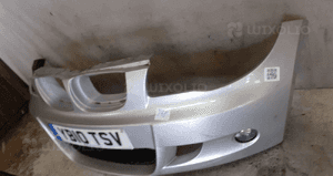 * ZDERZAK PRZÓD PRZEDNI DO BMW SERII 1 E87 M POWER M PAKIET HALOGENY TITANSILBER SREBRNY 4