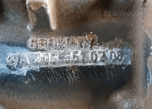 Most dyfer dyferencjał tył tylny Mercedes W209 A2033510205 8