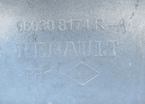 Dokładka tylna dyfuzor tylny renault clio iv rs 2014-2019 10