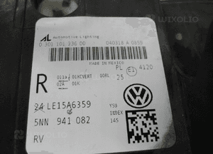 Vw tiguan ii 5NN allspace bdb full led lampa przednia prawa 10