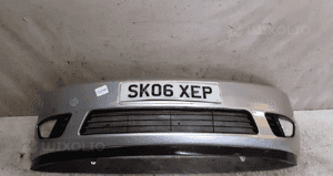 $ ZDERZAK PRZÓD PRZEDNI DO FORD FIESTA MK.6 6 VI SREBRNY HALOGENY 62 HALOGENY 1