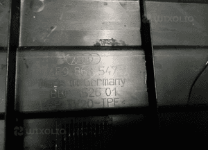 Wkład podłoga bagażnika Audi A6 C6 Kombi 4F9863547 4F9864106 6
