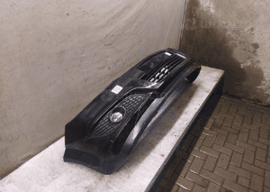 Zderzak przód przedni do opel astra h 3 iii lift fl Z20R czarny halogeny 4