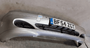 * ZDERZAK PRZÓD PRZEDNI MERCEDES BENZ S KLASA W220 LIFT FL SREBRNY 744 PDC CZUJNIKI SPRYSKIWACZE LAMP XENON 4