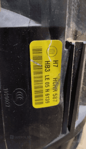 Lampa przednia przód lewa volvo C30 31283158 uk 4