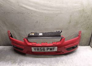 Zderzak przód przedni do ford focus MK2 ii czerwony halogeny 2