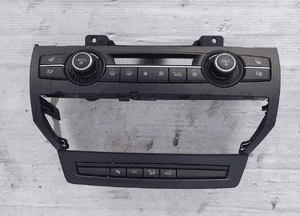 BMW X6 E71 PANEL STEROWNIK KLIMATYZACJI NAWIEWU RAMKA KONSOLI 9180946 1