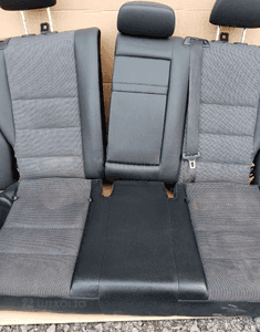 Fotele komplet kanapa półskóra Mercedes W204 4
