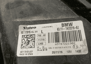 Lampa lewa lewy full led bmw X1 F48 15-19 3
