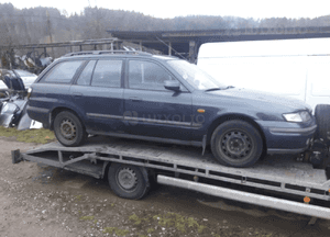 Mazda 626 GF 97-02 HB Klapa tylna tył z szyba drzwi lampa zderzak 8