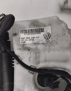 Zbiorniczek spryskiwaczy vw golf vii audi A3 8V 5Q0955449AT 5Q0955449AF 7
