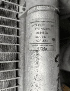 Chłodnica klimatyzacji Peugeot 407 Citroen C5 9652775780 6