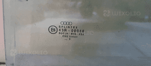 Szyba lewy tył tylna lewa Audi A4 B5 AS2 99r 4