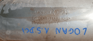 Tłumik końcowy wydech rura Dacia Logan I 1.5 DCI 8200482904 7