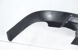 Ford mondeo MK3 iii 2004- spoiler dyfuzor zderzaka tył 1S7117A894A 2