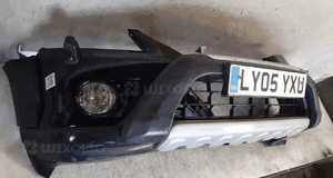 Zderzak przód przedni honda cr-v ii spryskiwace lamp xenon halogeny B92P czarny 4