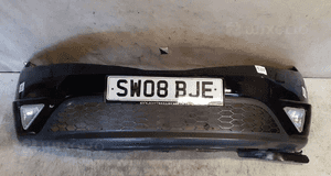 Zderzak przód przedni do honda civic viii 8 ufo spryski xenon halogeny B92P czarny 1