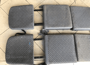 Foteliki boczne fotele tylna wanna Land Rover Defender 3