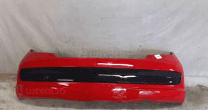 Zderzak tył tylny do peugeot 207 kod kolor kkn czerwony 1