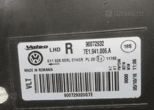 Lampa przednia przód prawa lewa vw transporter T6 2015-2019 rok 10