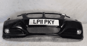 Zderzak przód przedni bmw E90 E91 seria 3 lift fl schwarz 2 ii halogeny 1