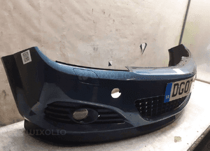 Zderzak przód przedni opel astra h 3 iii gtc cabrio Z168 szary popielaty halogeny 2