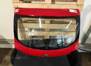 Klapa tył tylna bagażnika seat ibiza 4 iv 3D 3 drzwi hb LS3H czerwona 6
