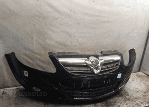 $ ZDERZAK PRZÓD PRZEDNI OPEL CORSA D Z20R CZARNY HALOGENY 3