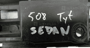 PEUGEOT 508 I sedan ślizg zderzaka tylnego tył 2010-2018 4