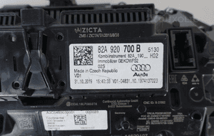 Licznik virtual zegary lcd audi A1 82A 82A920700B 6