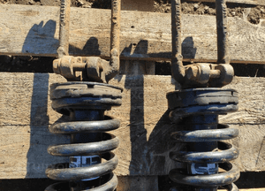 JEEP CHEROKEE LIBERTY KK 2.8 CRD 07-12r AMORTYZATOR LEWY PRAWY PRZÓD BDB 5