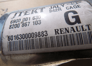 RENAULT TWINGO II WSPOMAGANIE ELEKTRYCZNE KOLUMNA 8200574058 5