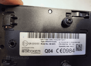 Mercedes becker map pilot moduł nawigacji A1669000101 A1729011202 4