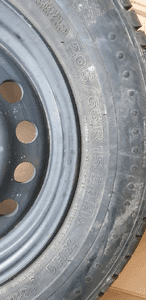 Koło zapasowe dojazdówka zapas 6J 205/65 R15 ET18 4x108 Citroen C5 8